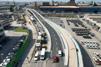 Darıca Osmangazi ilave köprüsü trafiğe açıldı