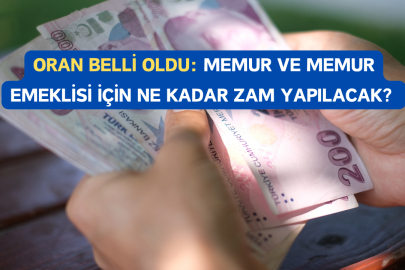 Oran belli oldu: Memur ve memur emeklisi için ne kadar zam yapılacak?